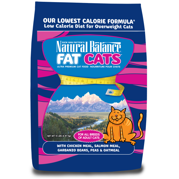 NB Fat Cats Chicken/Salmon Low Calorie 15lbs