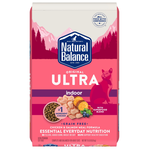 NB Cat Indoor Ultra GF ALS Chicken & Salmon 6lbs — Kibbles & Biscuits