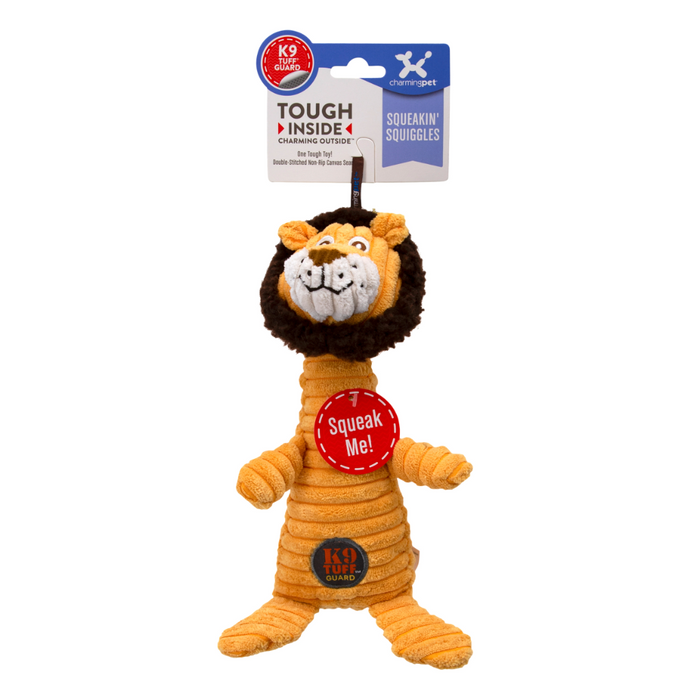 Squeakin Squiggles Lion 10.5"