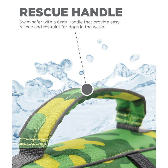 Granby Splash Life Jacket Camo Small