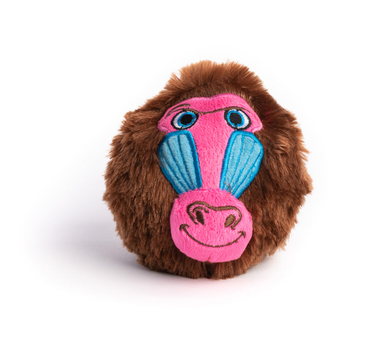 Fabdog Faball Dog Toy Baboon Sml