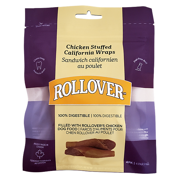 Rollover Chicken Stuffed California Wraps 4pk