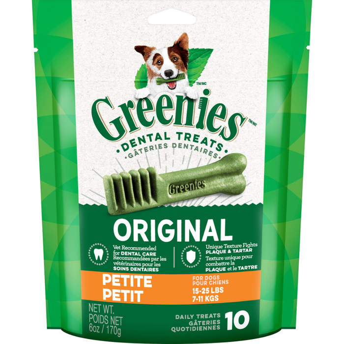 Greenies Dental Treat 10/Petite 6oz