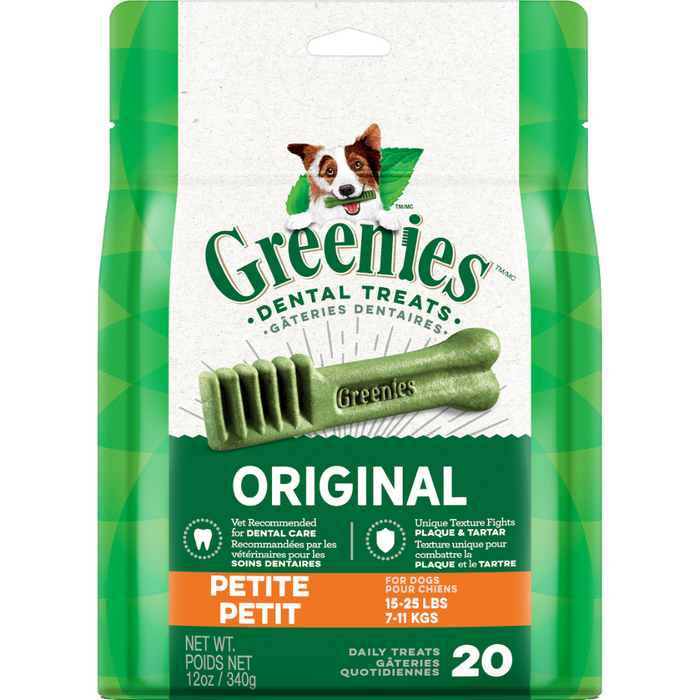 Greenies Dental Treat 20/Petite 12oz