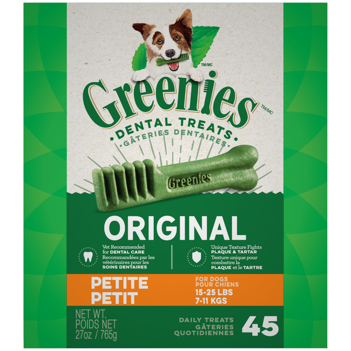Greenies Dental Treat Petite 27oz, 45