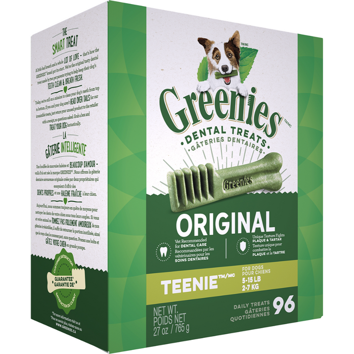Greenies Dental Treat Teenie 27oz, 96