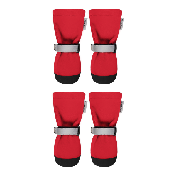 Canada Pooch Soft Shield Boots Red 6