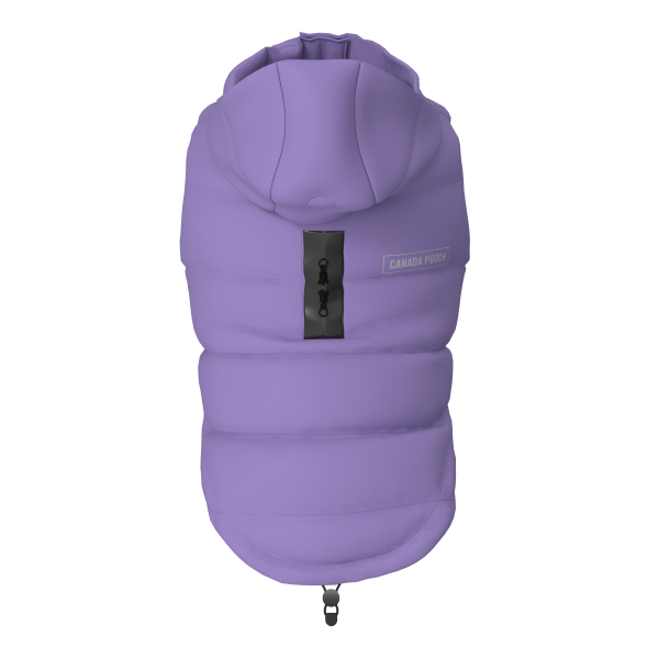 Canada Pooch The Waterproof Puffer Violet Size 16