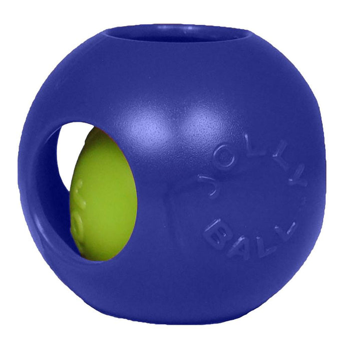 Jolly Teaser Two-In-One Ball Blue 8" | Float
