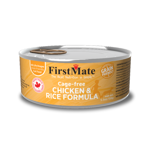 FM Free Run Chicken & Rice Cat 5.5oz