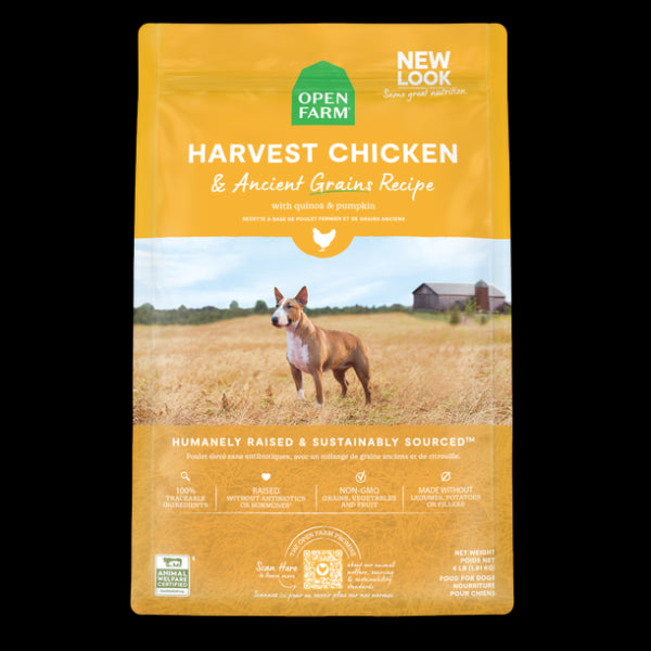 OF Dog Ancient Grain Harvest Chicken 22 lb