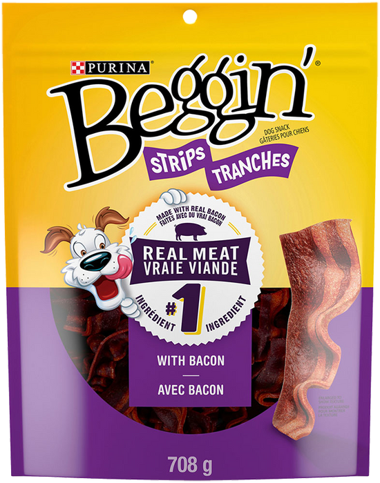 Purina Beggin' Strips Original Bacon 708g