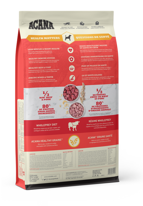 ACN Healthy Grains Red Meat Adult Dog
