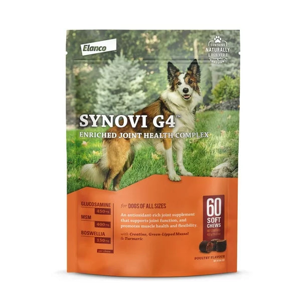 Synovi G4 Joint Supplement 60 Chews