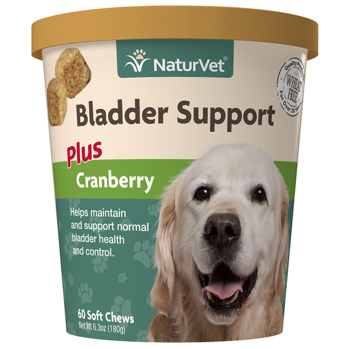 NaturVet Bladder Support Cranberry Soft Chew 60 ct