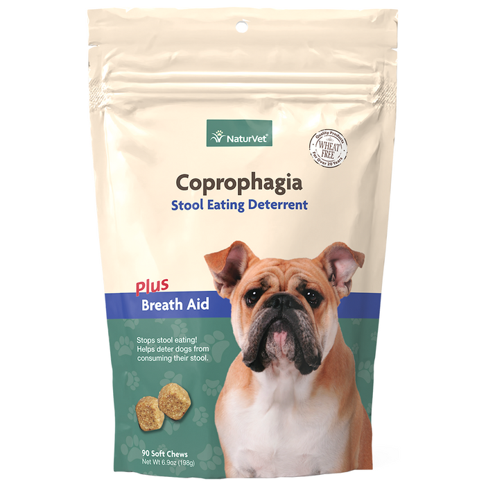 NaturVet Coprophagia Plus Breath Aid Soft Chews 90ct
