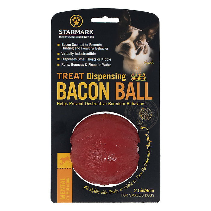 Treat Dispensing Bacon Ball 2.5"