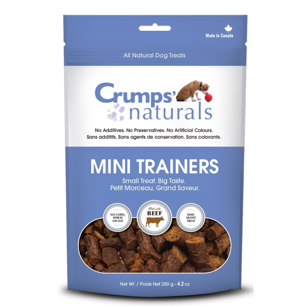 Crumps Semi Moist Beef Mini Trainers 8.8oz