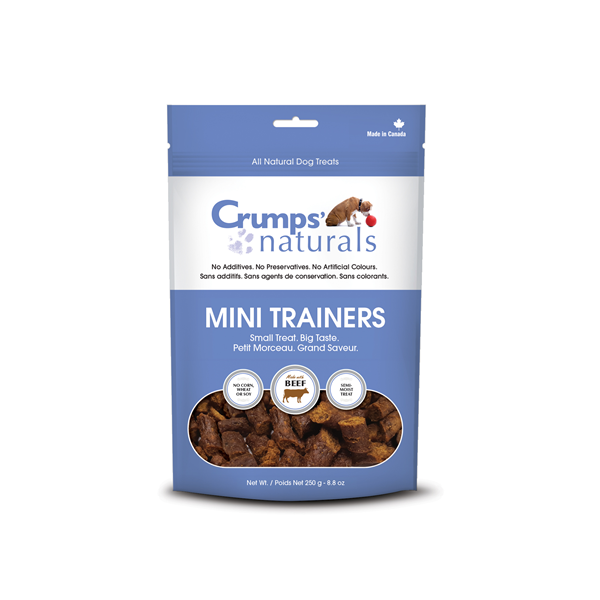 Crumps Semi Moist Beef Mini Trainers 8.8oz