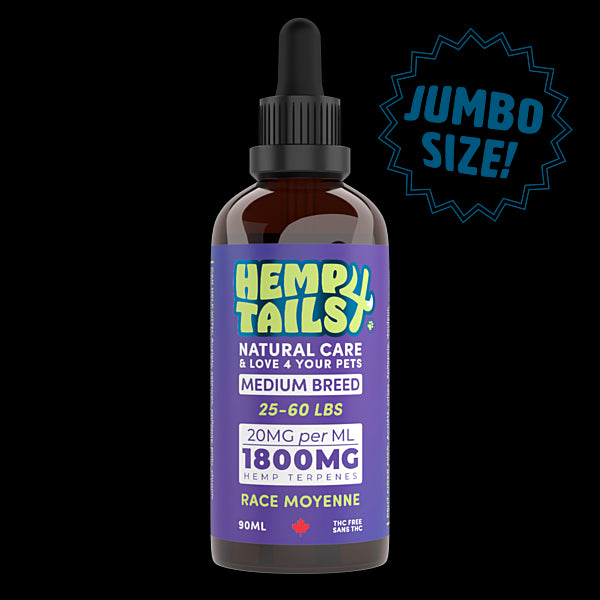 Hemp 4 Tails Medium 1800mg/90ml