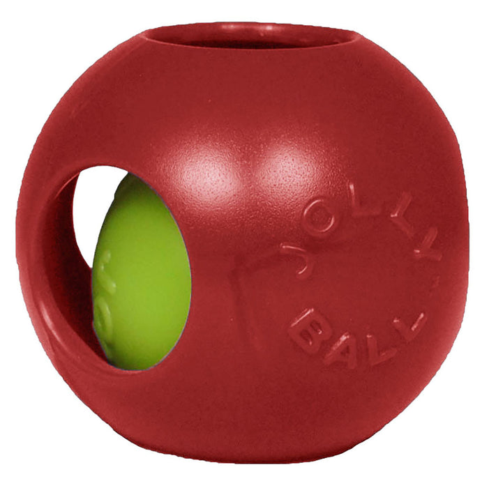 Jolly Teaser Two-In-One Ball Red 4.5"