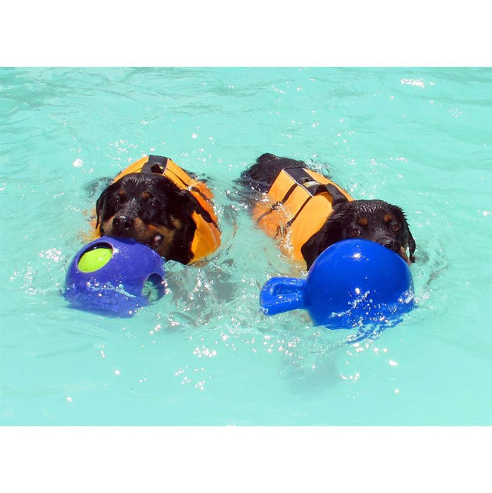 Jolly Teaser Two-In-One Ball Blue 10"