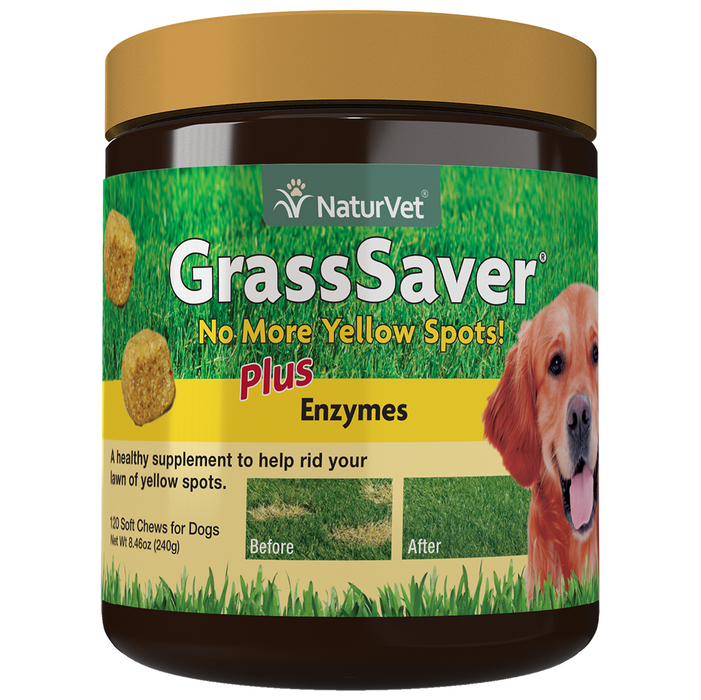 NaturVet GrassSaver Soft Chew 120 ct
