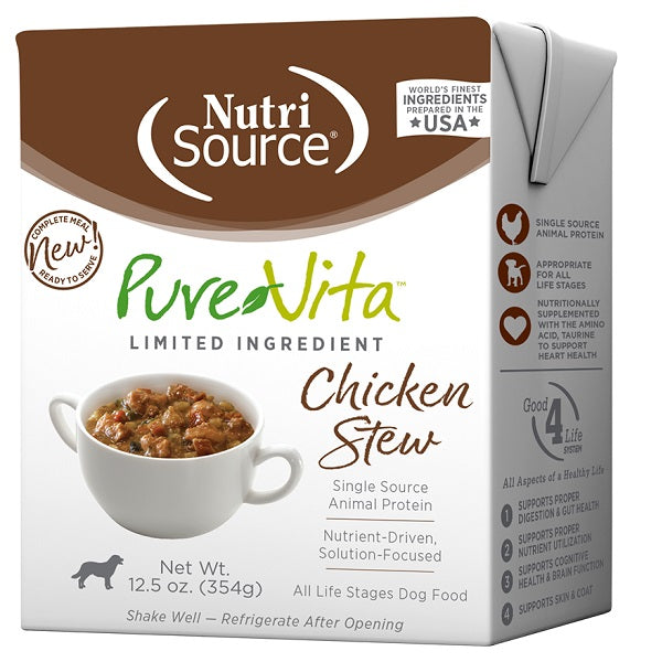 NutriSource LID Chicken Stew 12.5oz
