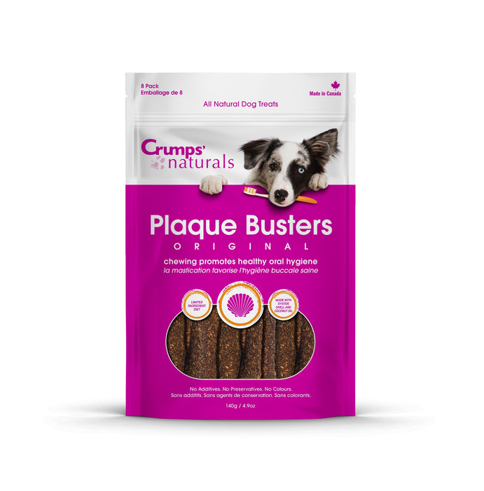 Crumps' Dog Plaque Busters Original 7"  8pk