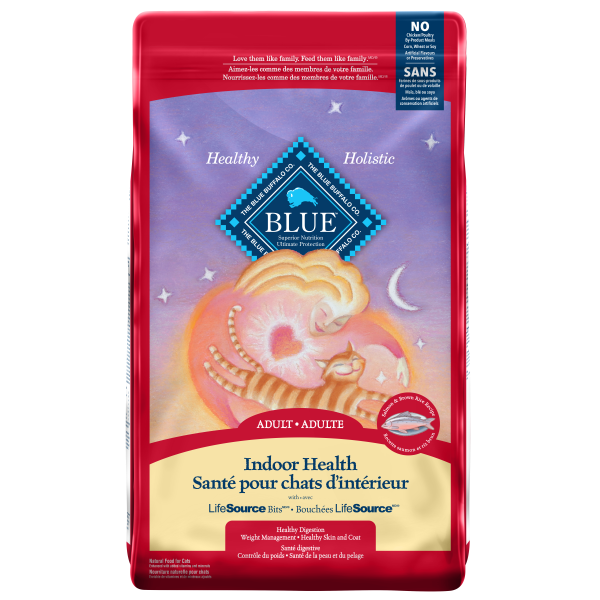 Blue Indoor Health Cat Adult Salmon 15lbs