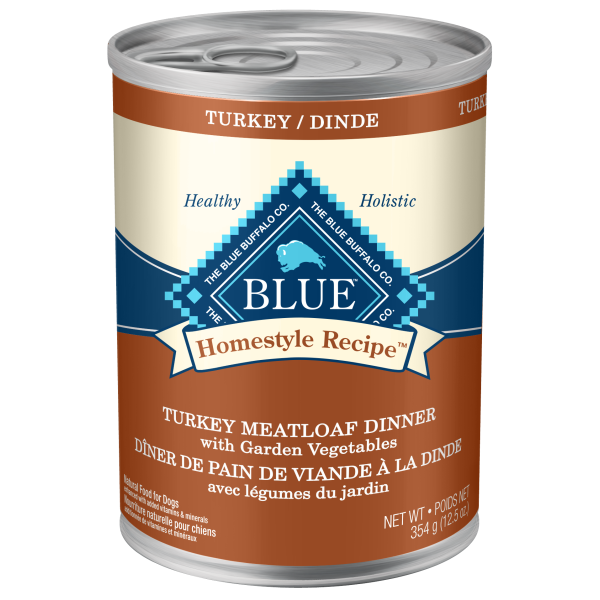 Blue Homestyle Dog Turkey Meatloaf 12.5oz