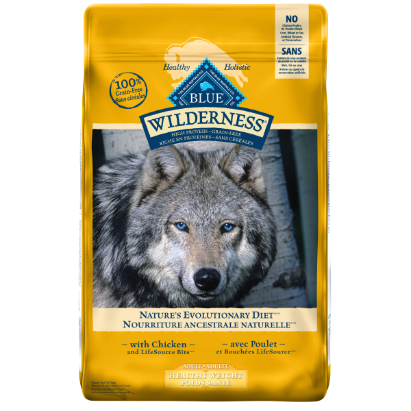 BB Wilderness Dog GF Adult Healthy Weight Chkn 24lbs