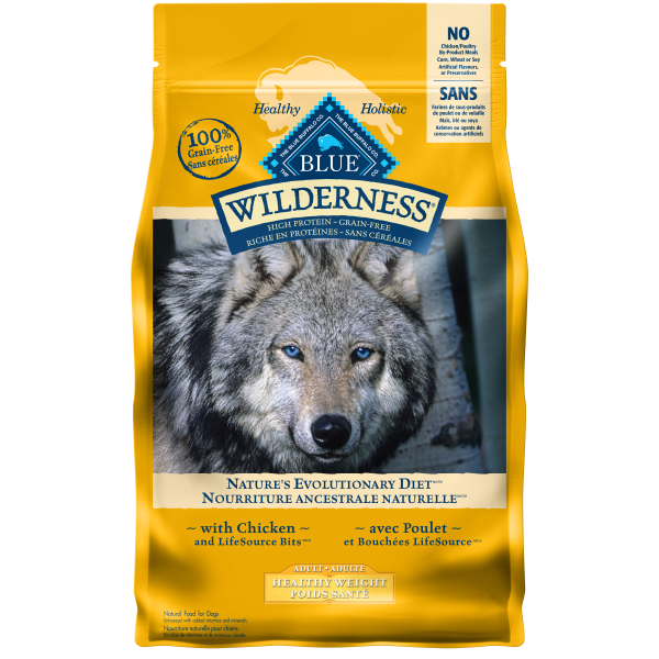 BB Wilderness Dog GF Adult Healthy Weight Chicken 4.5lbs