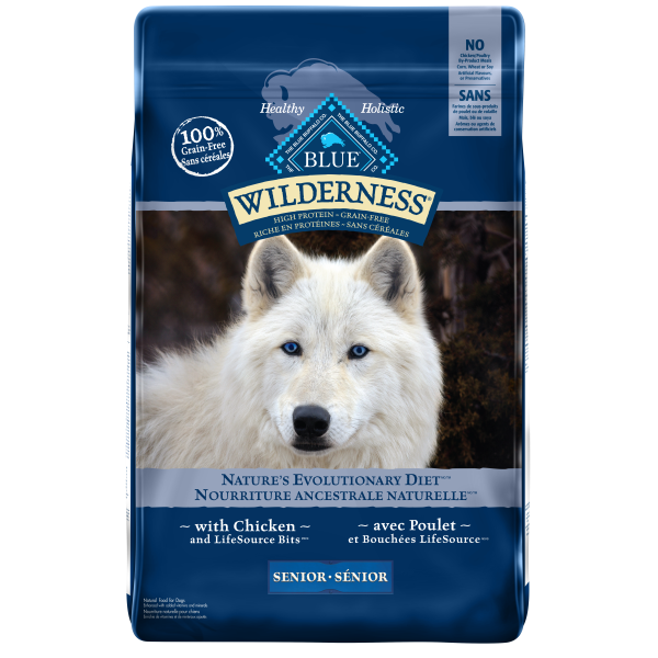 Blue Wilderness Dog GF Senior Chicken 11lbs