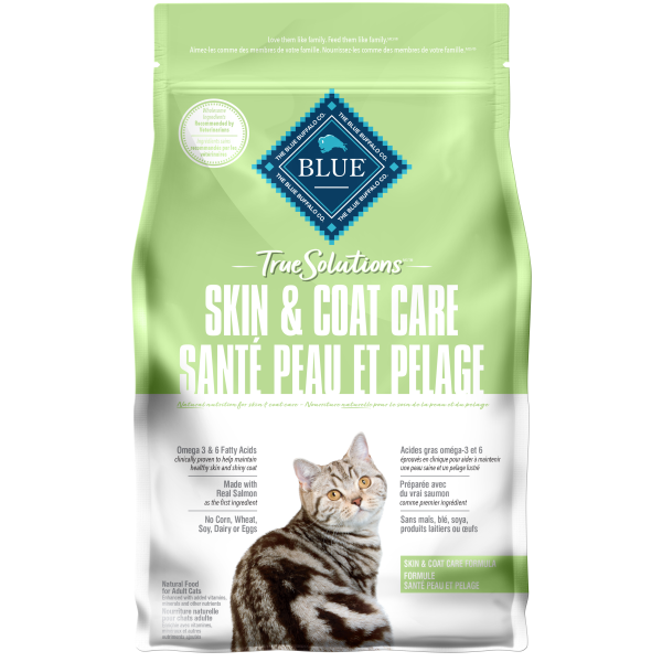 Blue True Solutions Skin & Coat Care Adult CAT Salmon 6lb