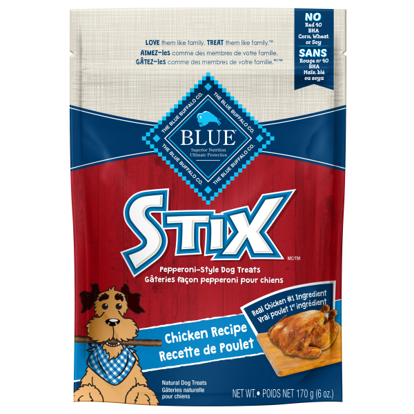 Blue Dog LPF Stix Chicken Recipe 6oz