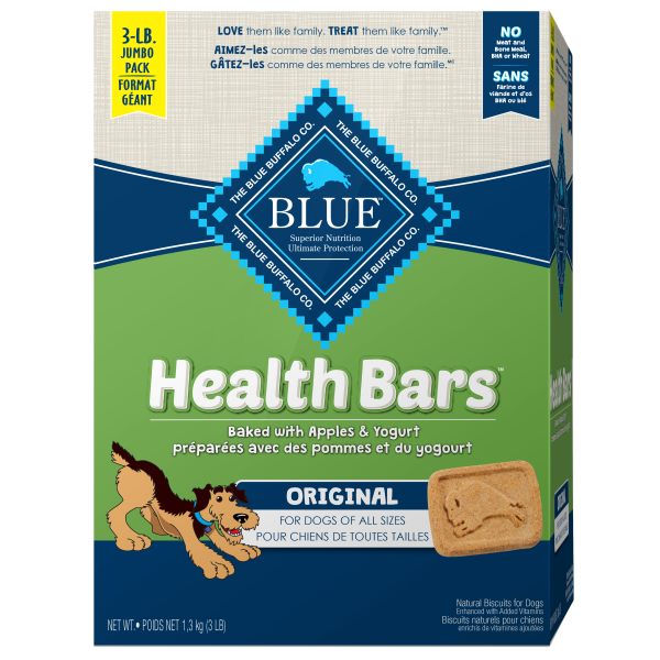 Blue Dog LPF Apples & Yogurt Health Bars 1.3 Kg