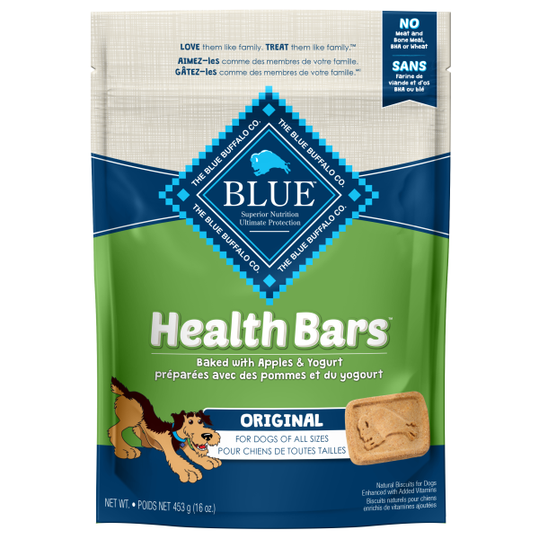 Blue Dog  Health Bars Apples/Yogurt 16oz