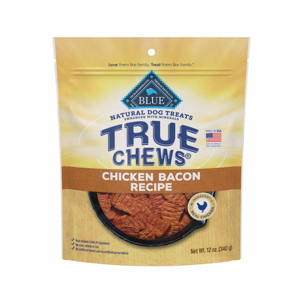 BB True Chews Chicken Bacon 12oz