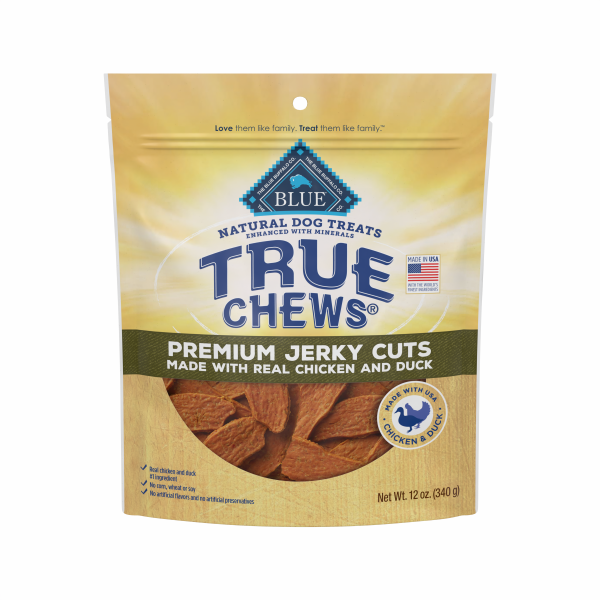 BB True Chews Premium Jerky Cuts Chkn/Duck 12oz