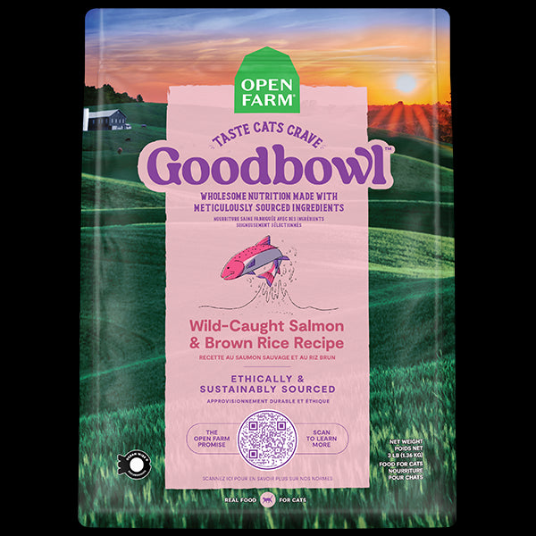 OF Cat GoodBowl Salmon & Brown Rice 7 lb