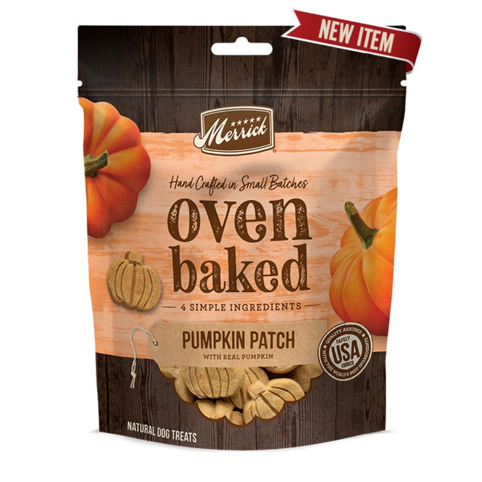 Merrick Oven Baked Dog Treats Pumpkin Patch 11oz