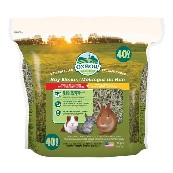 Oxbow Hay Blends Timothy & Orchard 40oz Bag