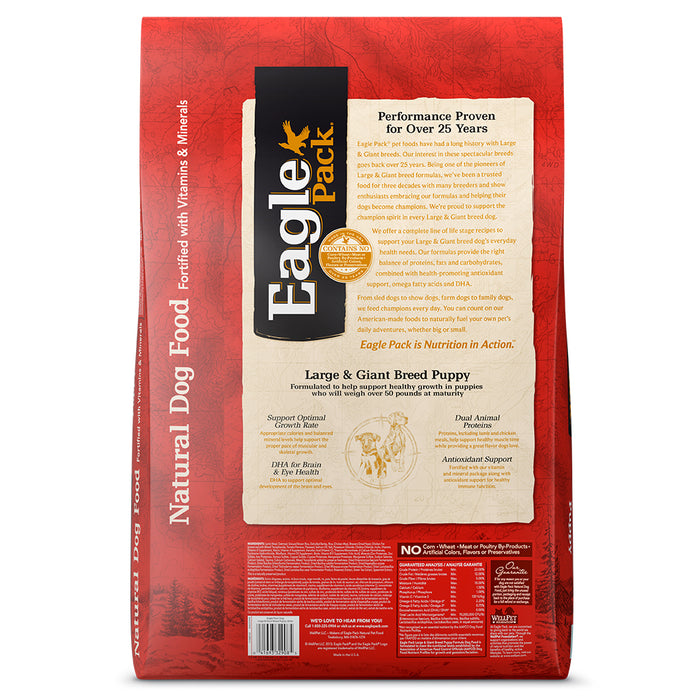 Eagle Large & Giant  Puppy Food 30 lbs