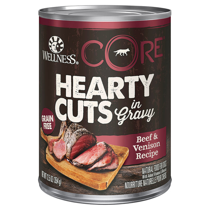 Wellness Grain Free Hearty Cuts Beef & Venison 12.5oz