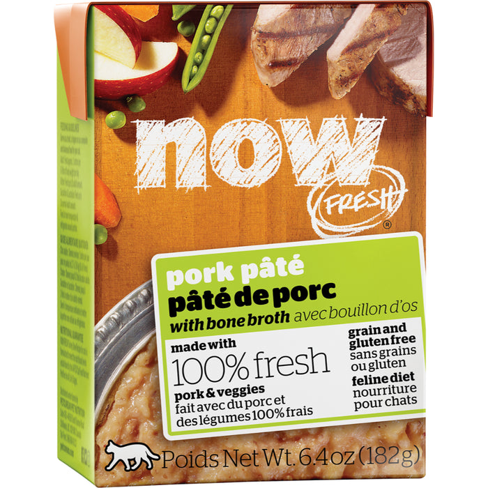 NOW Fresh Grain Free Cat Pork Pate 6.4oz