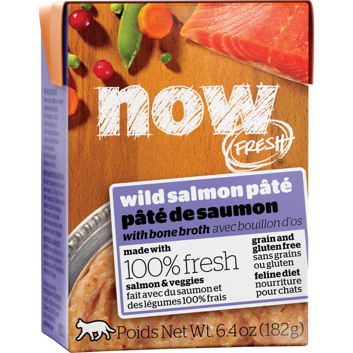 NOW Fresh Grain Free Cat Salmon Pate 6.4oz