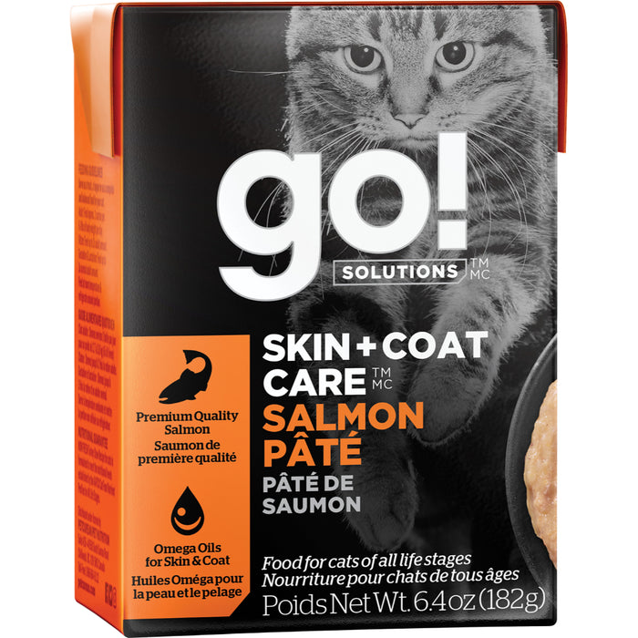 GO! Skin & Coat Salmon Pate Cat 6.4oz
