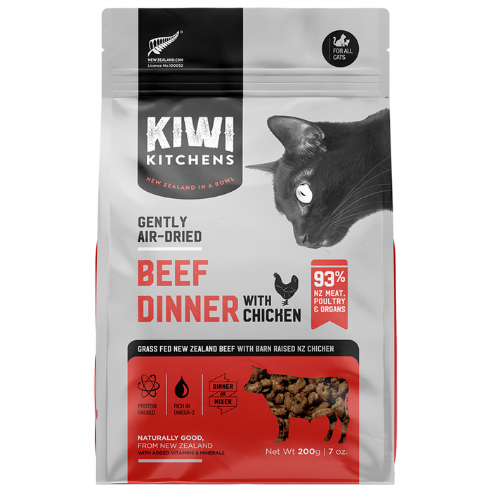 Kiwi Kitchens Gently Air Dried Beef & Chicken 200 Gm