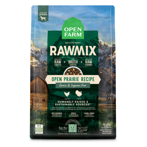 OF Dog RawMix GF Open Prairie 3.5 lb